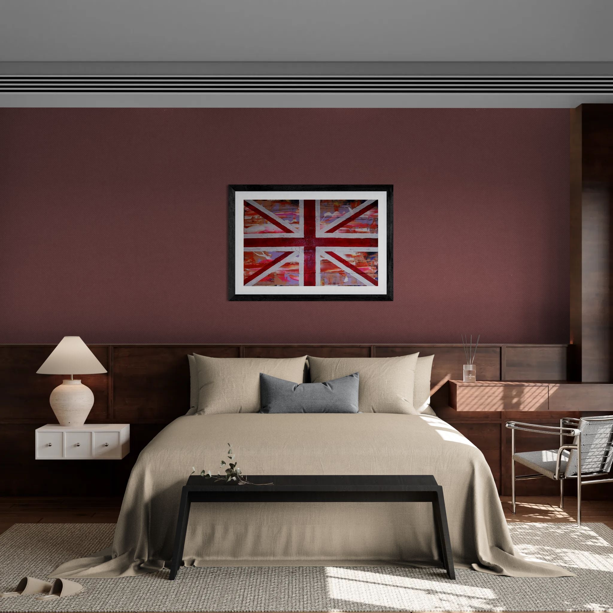 Union Jack is back! by Norman Barrett Wall Art Print