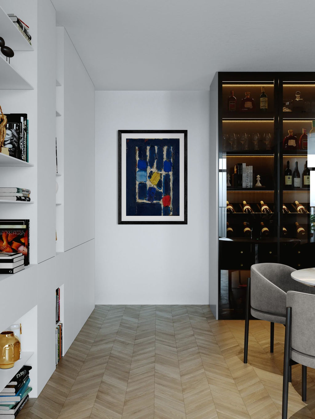 JMC-1970-2 by Jean Michel Coulon Wall Art Print