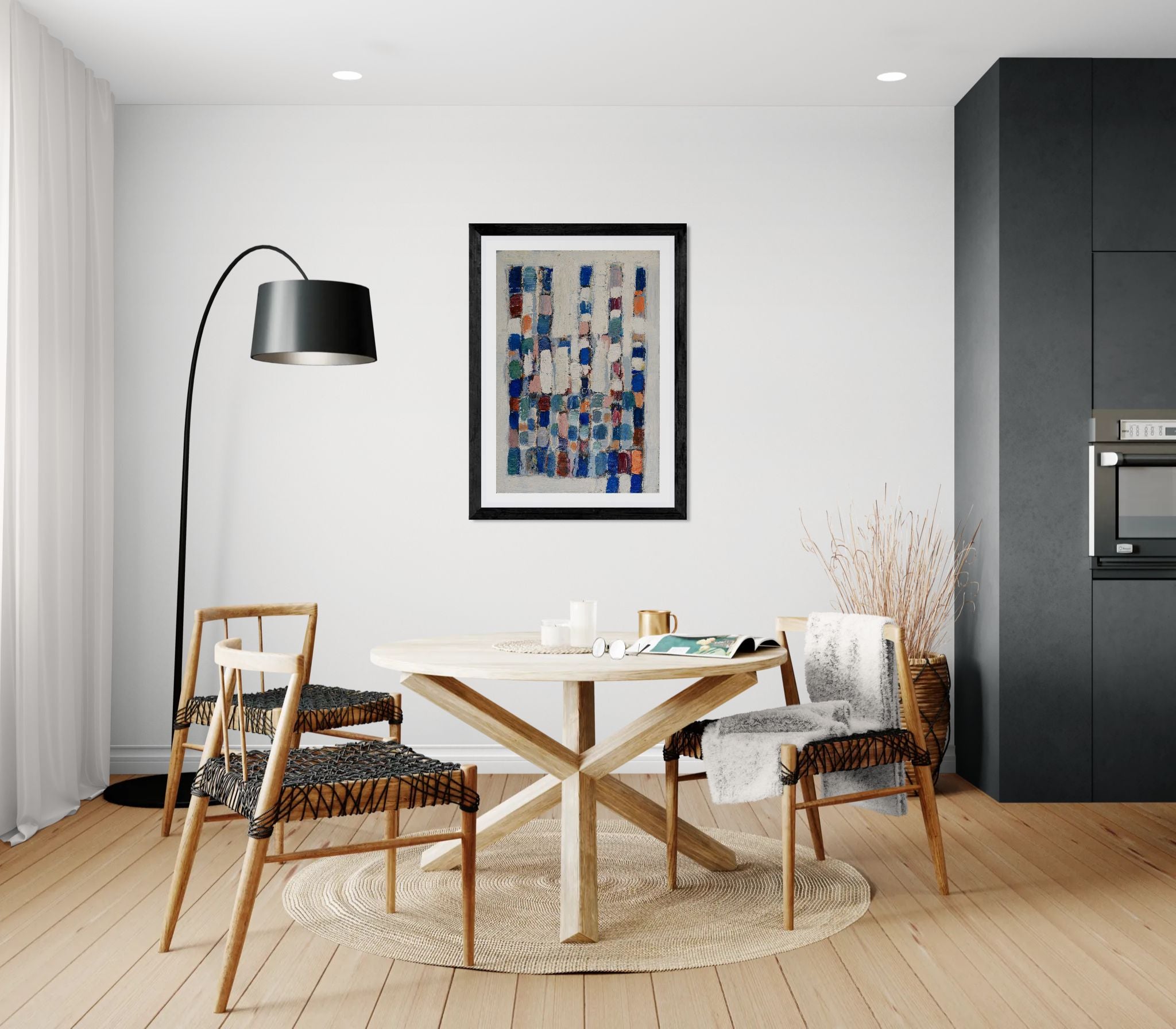 JMC-1960-1 by Jean Michel Coulon Wall Art Print