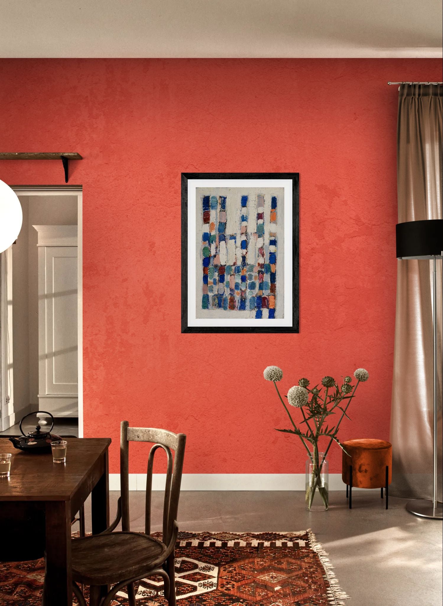 JMC-1960-1 by Jean Michel Coulon Wall Art Print