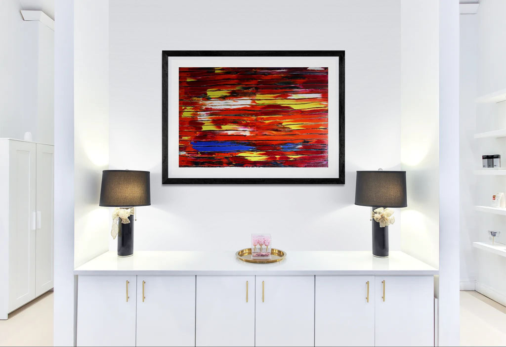 Heat by Norman Barrett Wall Art Print