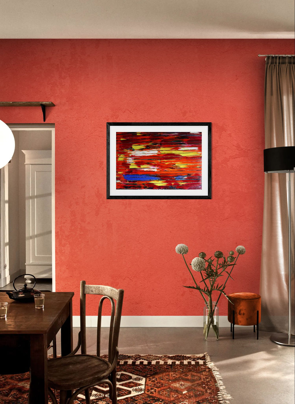 Heat by Norman Barrett Wall Art Print