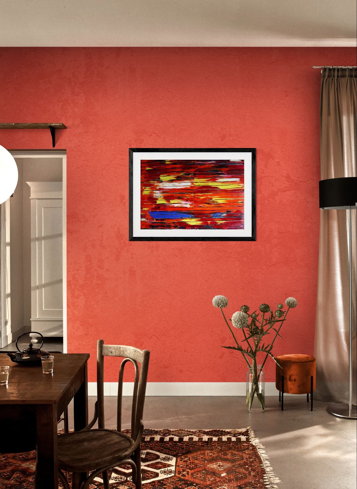 Heat by Norman Barrett Wall Art Print