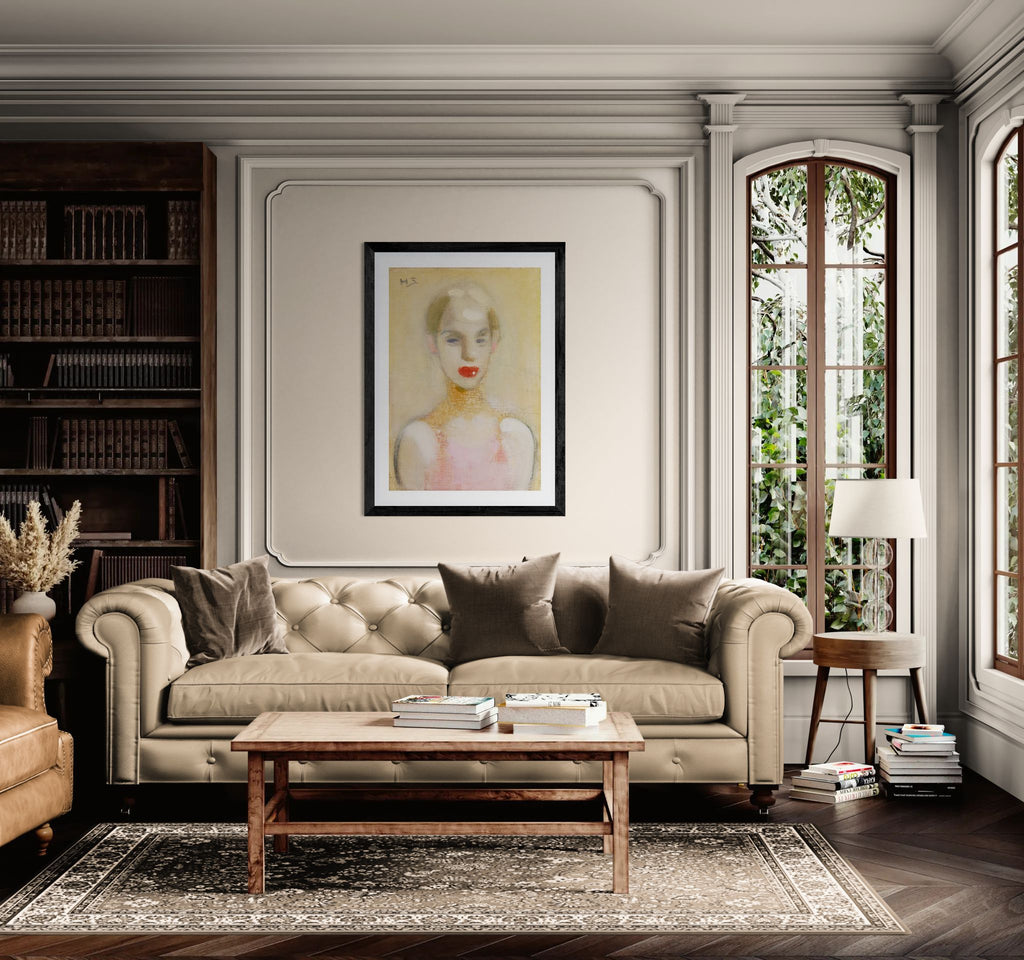 Circus Girl by Helene Schjerfbeck Wall Art Print