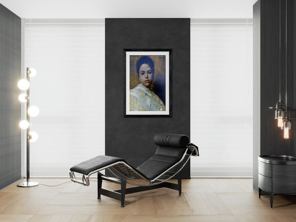 Carminella by Antonio Mancini Wall Art Print