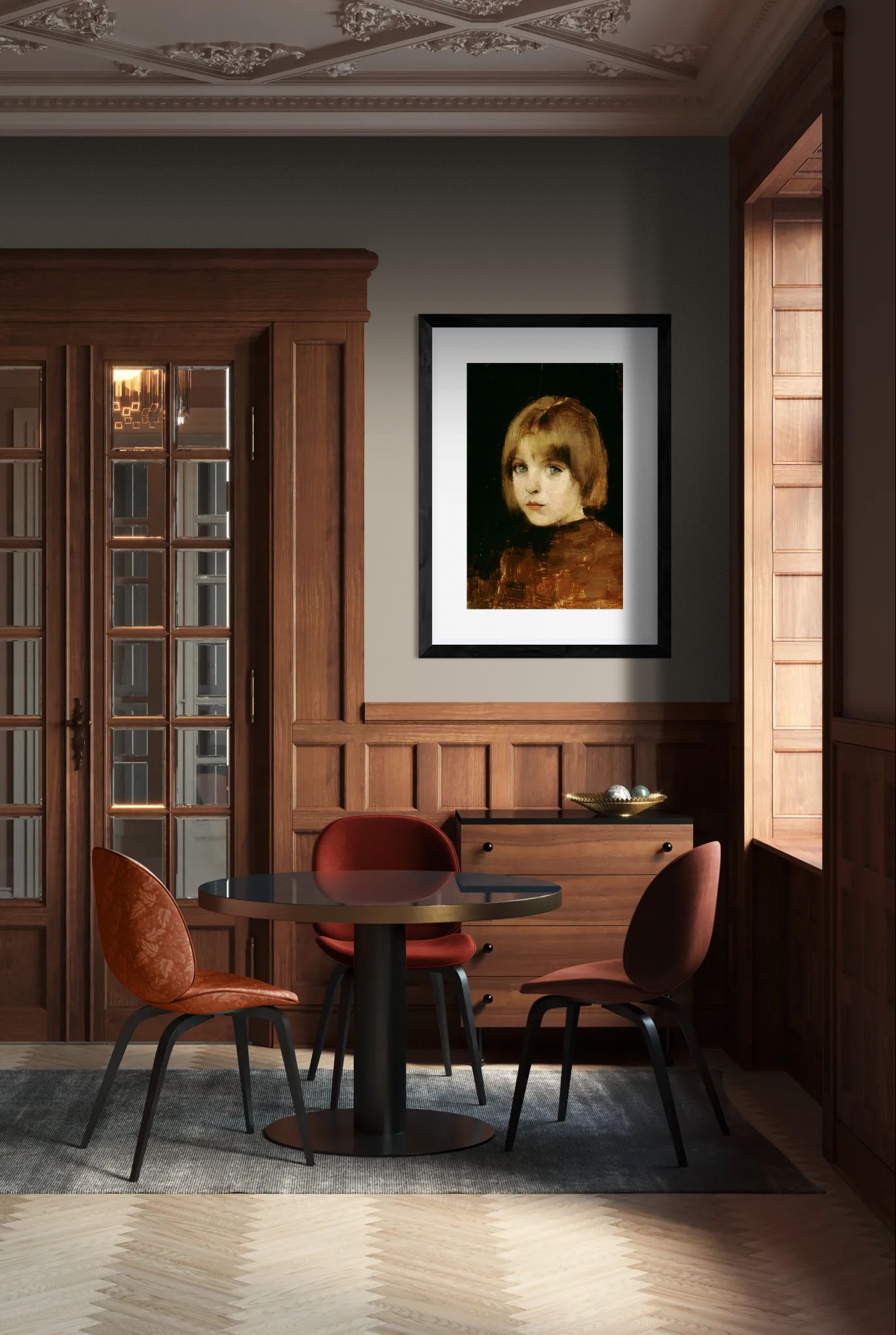 Tytuotokuva by Helena Schjerfbeck Wall Art Print