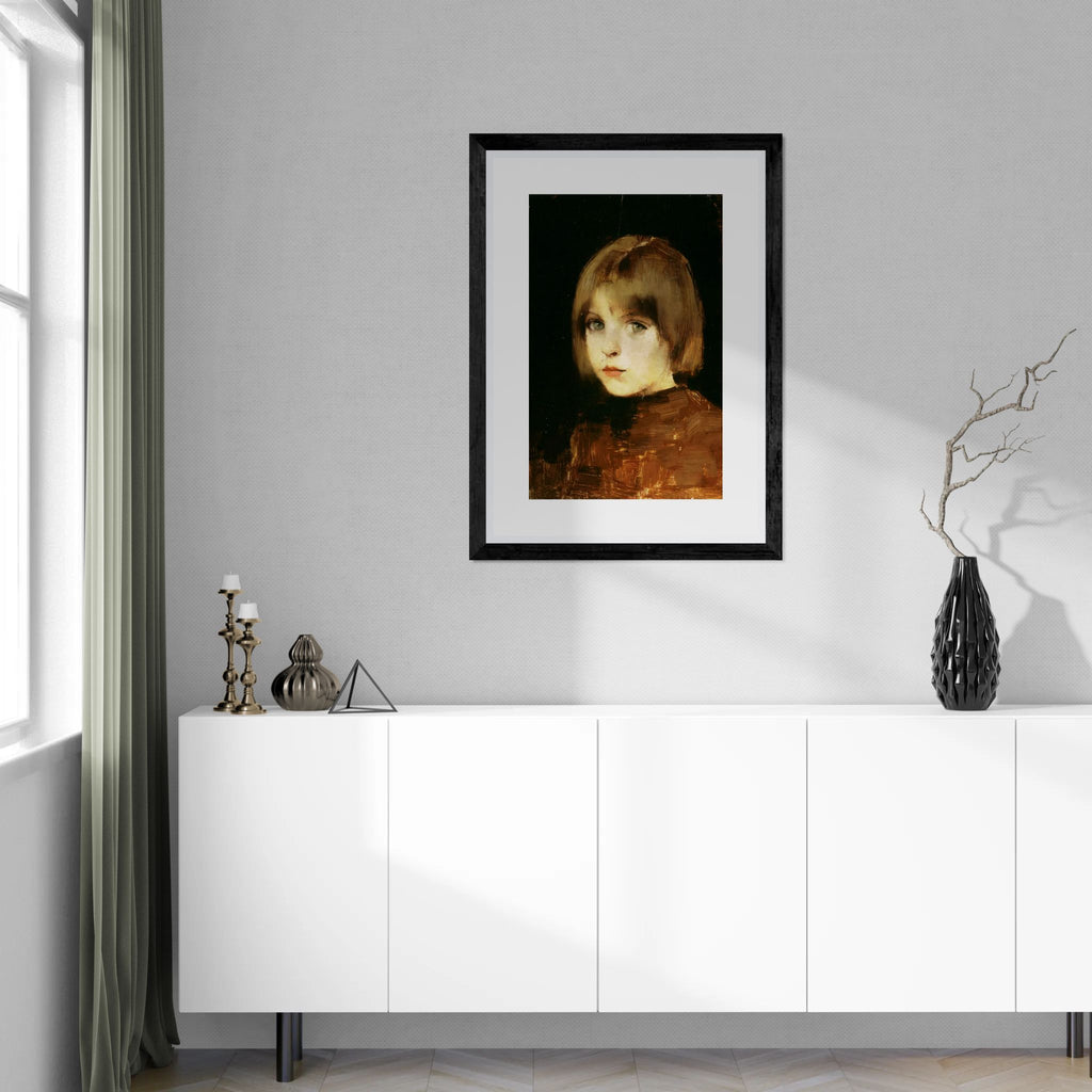 Tytuotokuva by Helena Schjerfbeck Wall Art Print