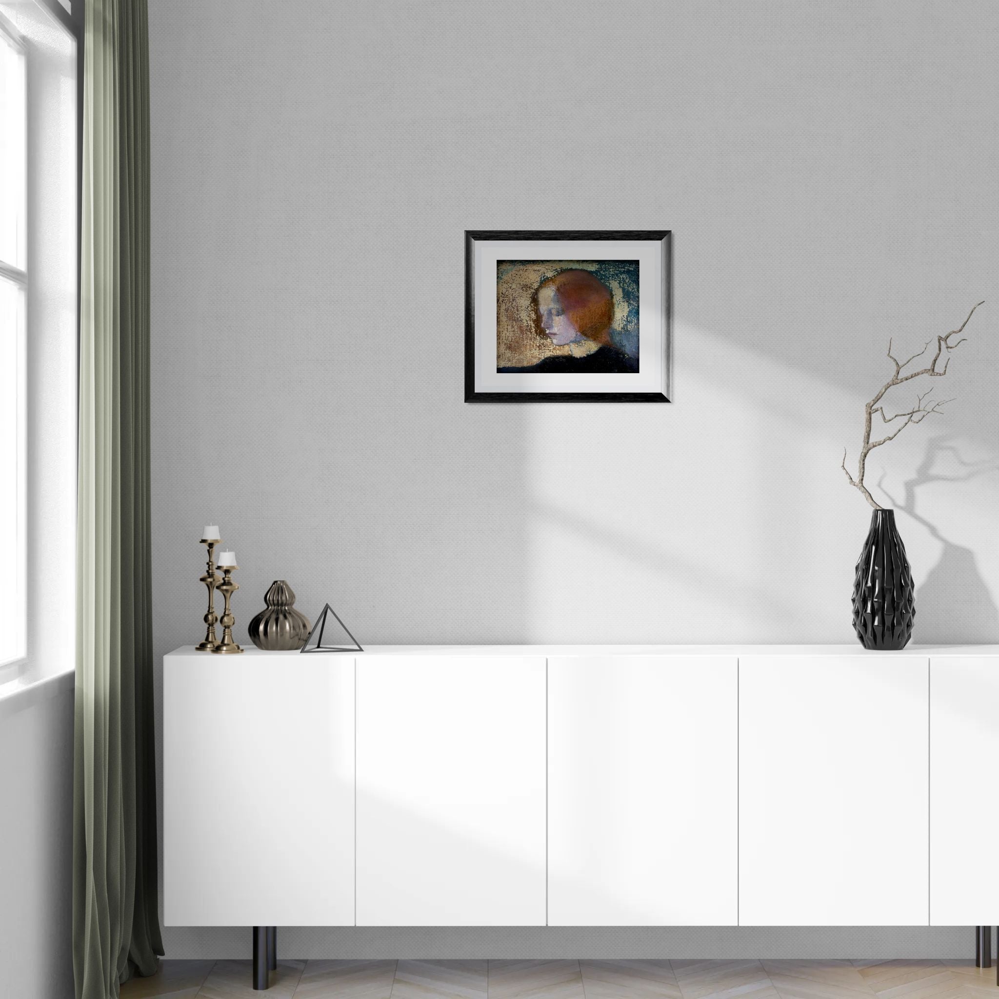 Fragment by Helena Schjerfbeck Wall Art Print