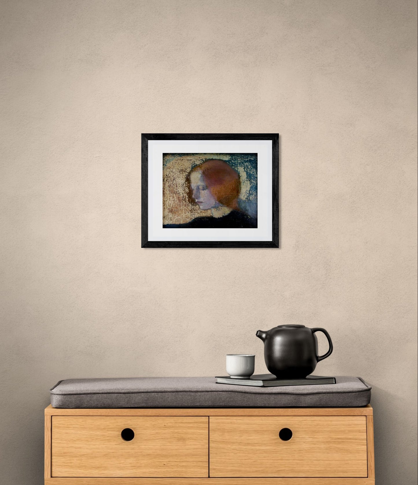 Fragment by Helena Schjerfbeck Wall Art Print