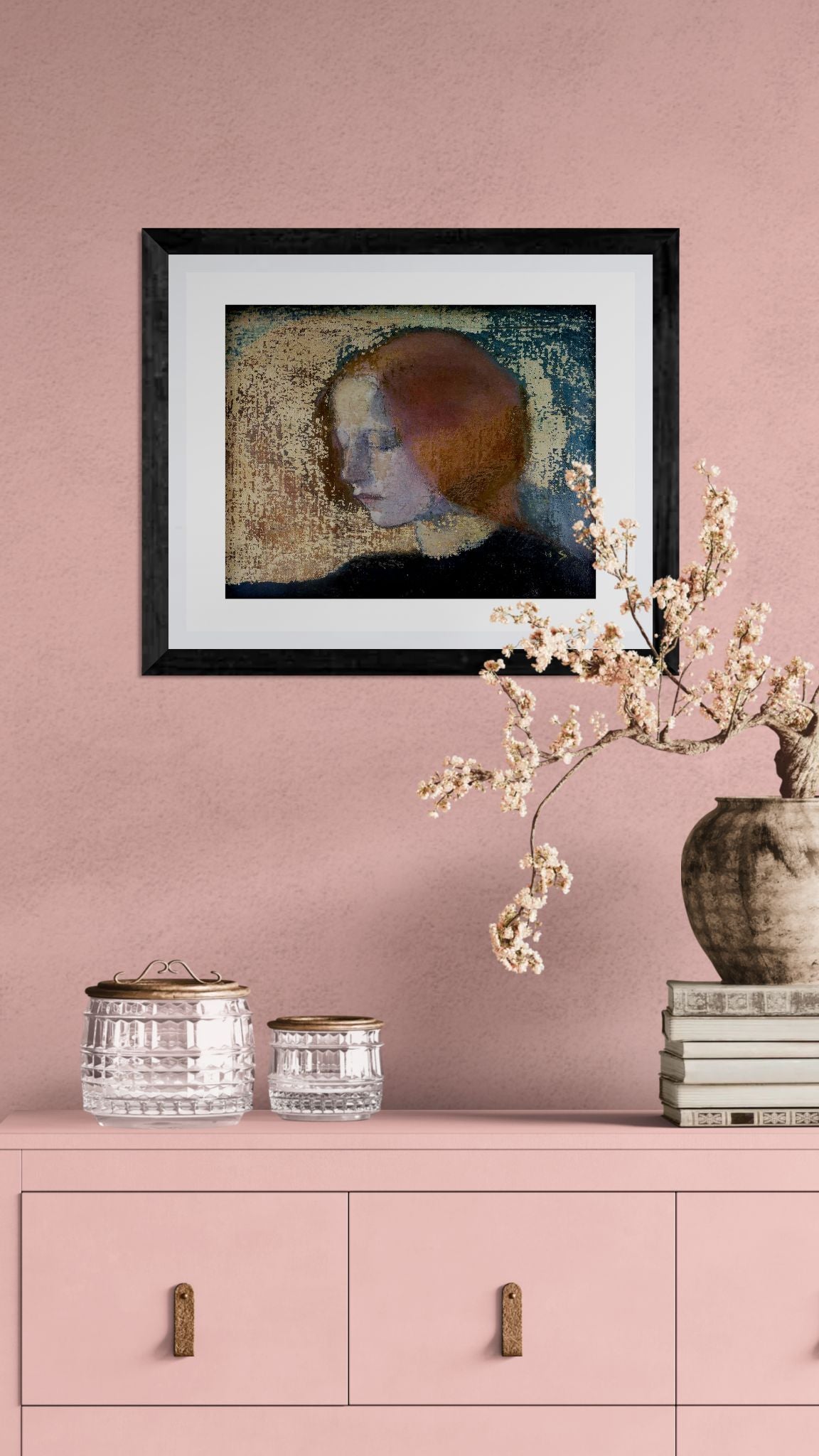 Fragment by Helena Schjerfbeck Wall Art Print