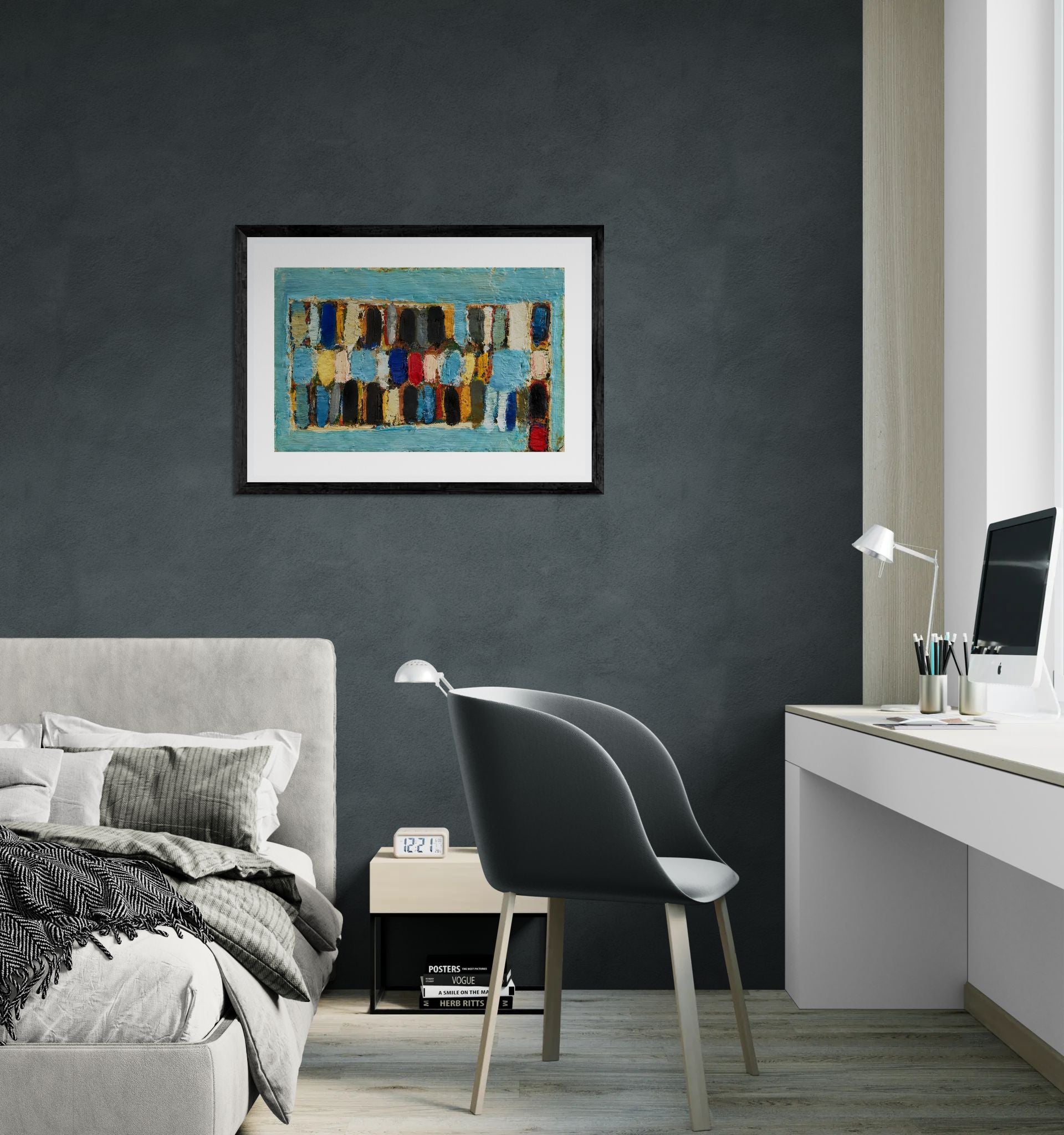 JMC-1970-1 by Jean-Michel Coulon Wall Art Print