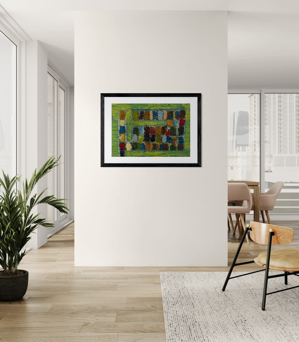 JMC-1970-3 by Jean-Michel Coulon Wall Art Print