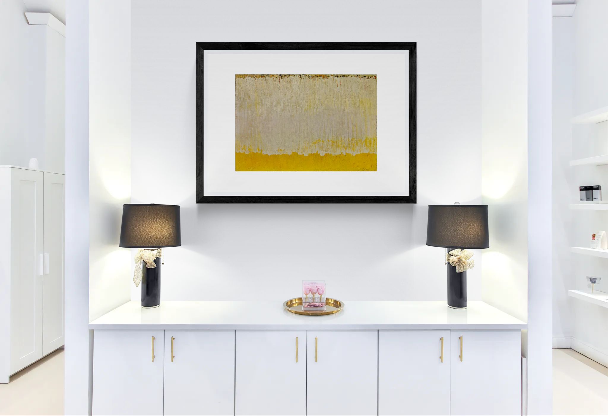 Follow by Christopher Le Brun Minimalist Modern Wall Art Print