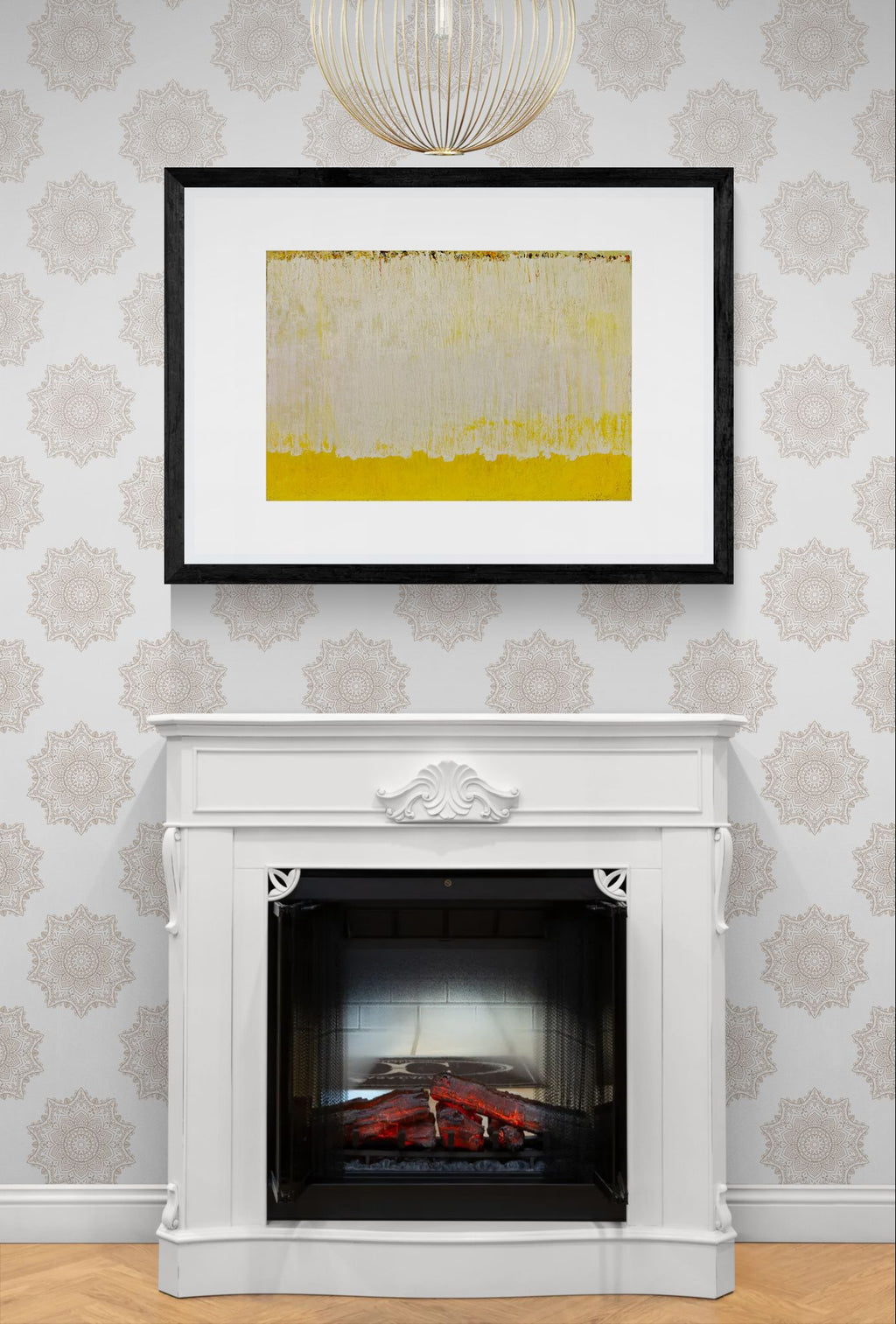 Follow by Christopher Le Brun Minimalist Modern Wall Art Print