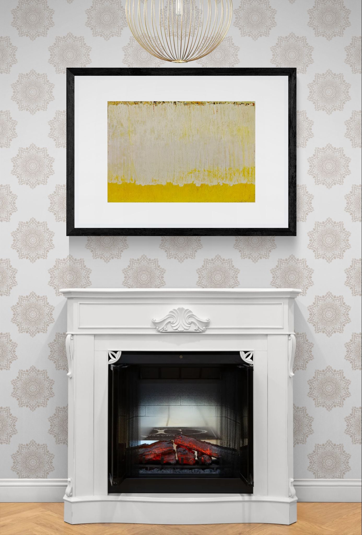 Follow by Christopher Le Brun Minimalist Modern Wall Art Print