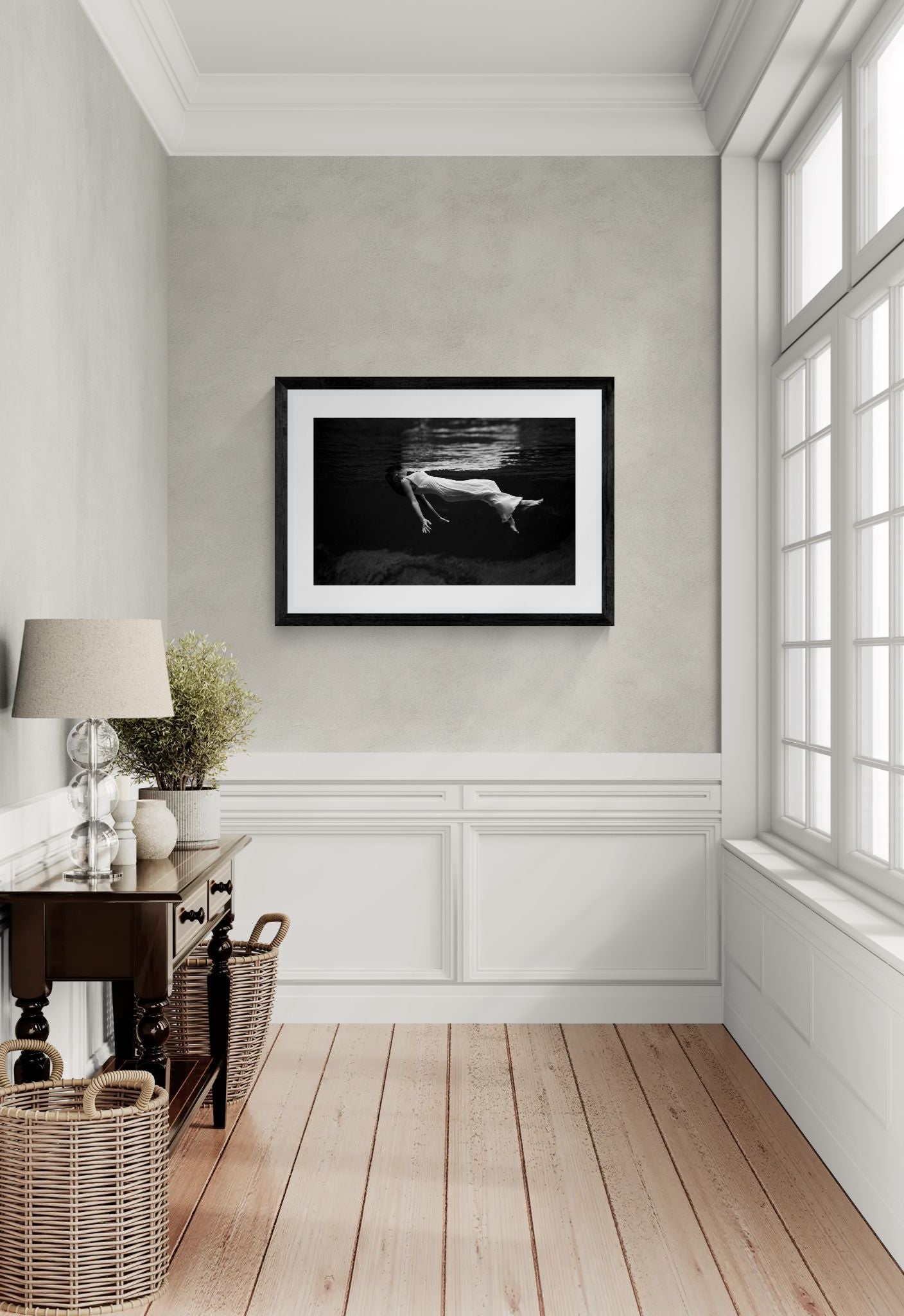 Weeki Wachee spring by Toni Frissell Wall Art Print