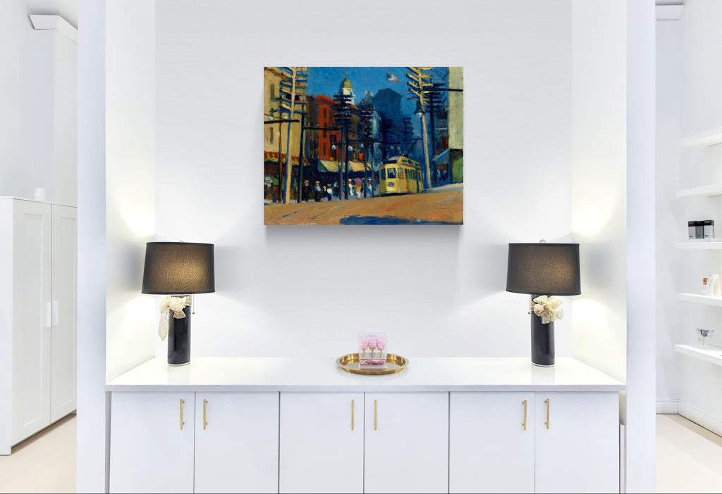 Yonkers by Edward Hopper Matte Canvas Wall Art Print