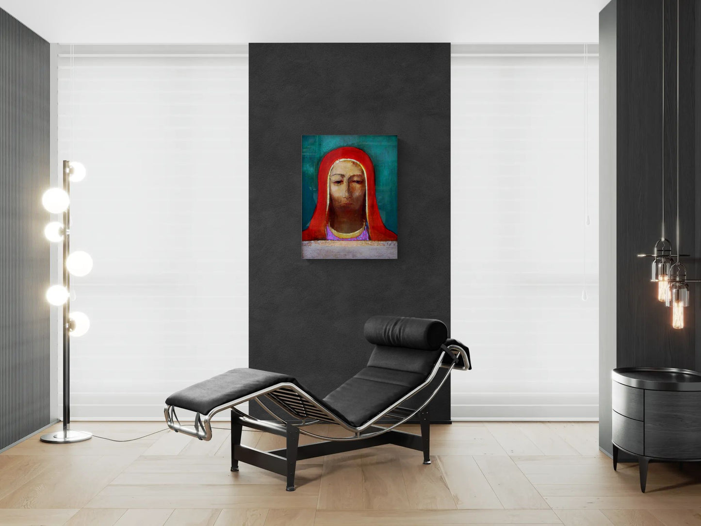 Le Silence by Odilon Redon Matte Canvas Wall Art Print