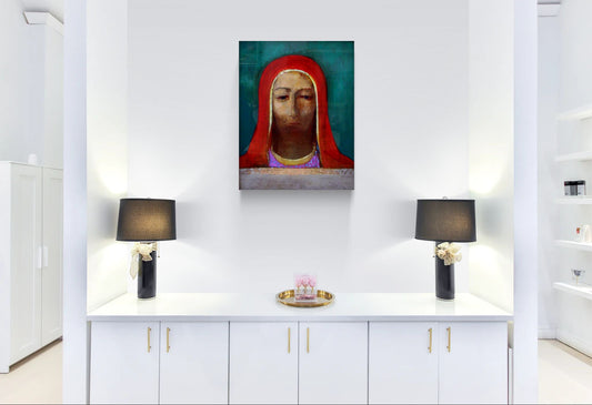Le Silence by Odilon Redon Matte Canvas Wall Art Print