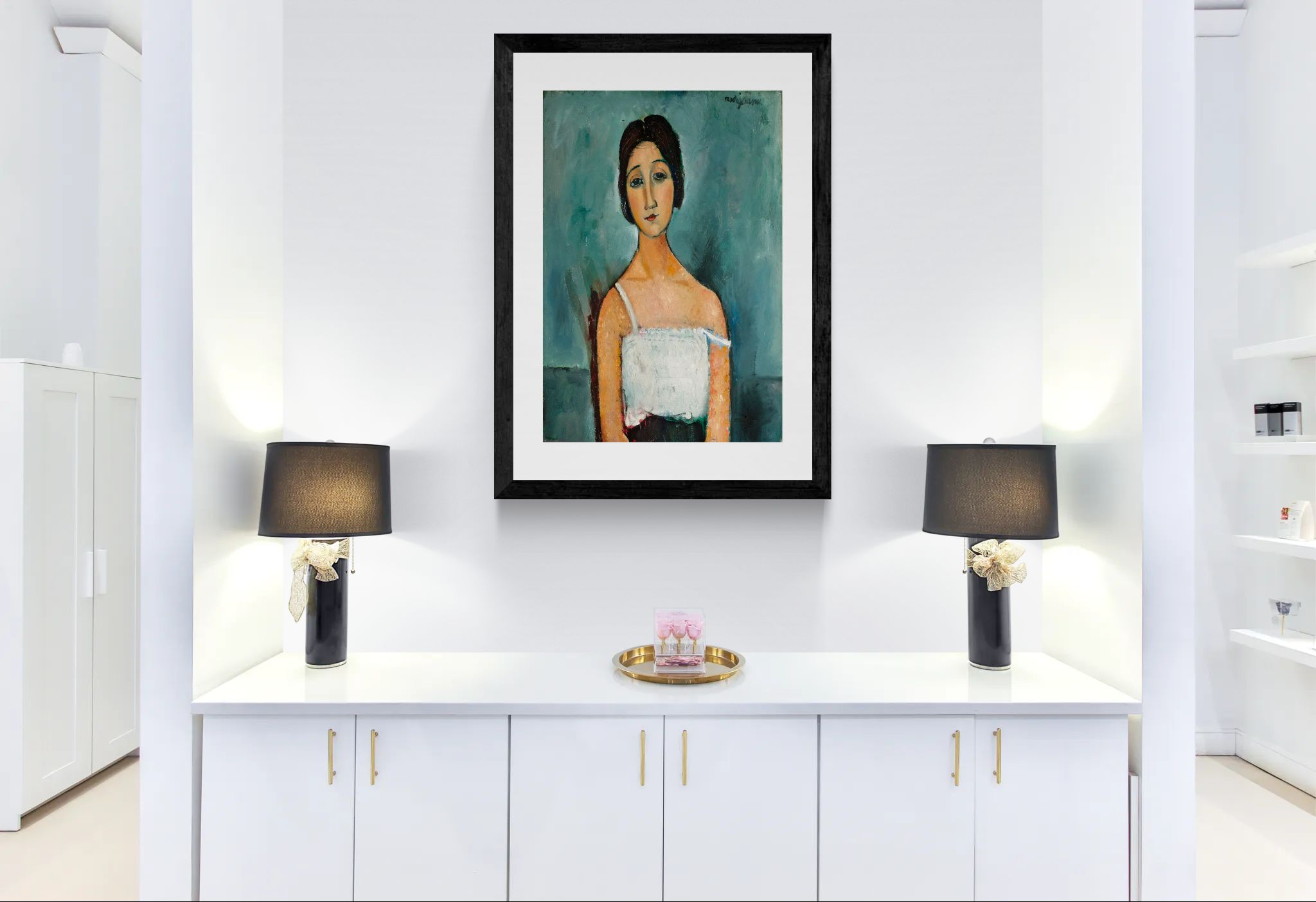 Christina by Amedeo Modigliani Framed Wall Art Poster