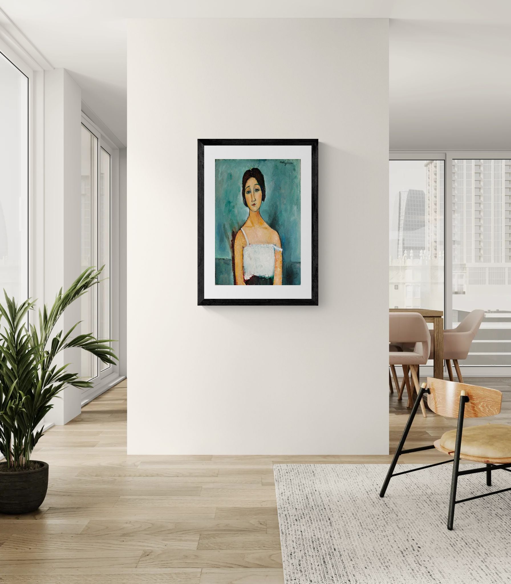 Christina by Amedeo Modigliani Framed Wall Art Poster