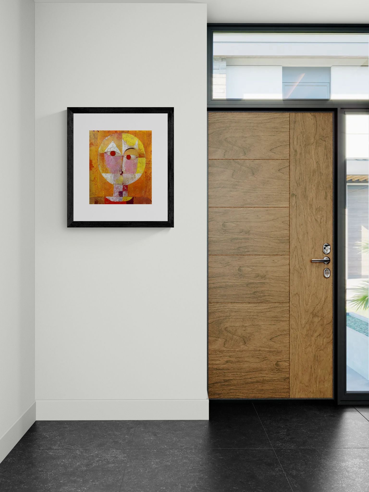 Senecio II by Paul Klee Wall Art Print