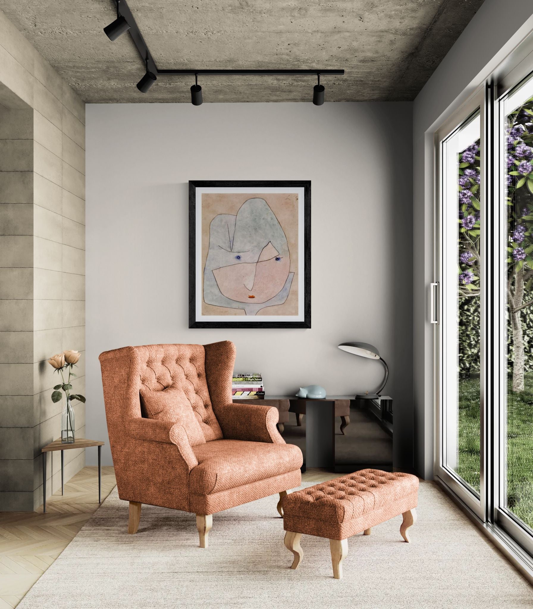 This Bloom is About to Wither by Paul Klee Framed Wall Art Poster