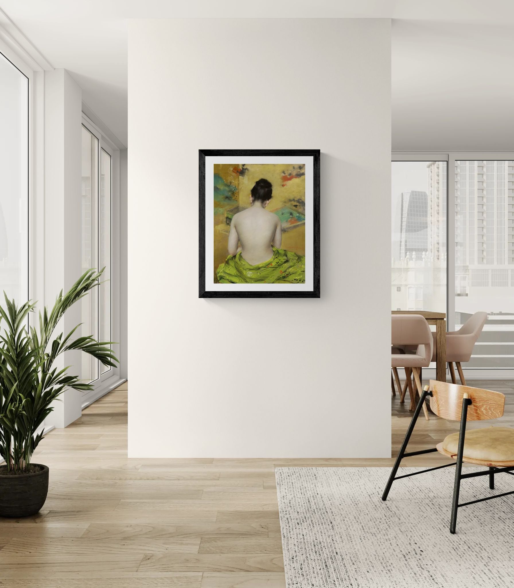 Study of Flesh Color and Gold by William Merritt Chase Wall Art Print