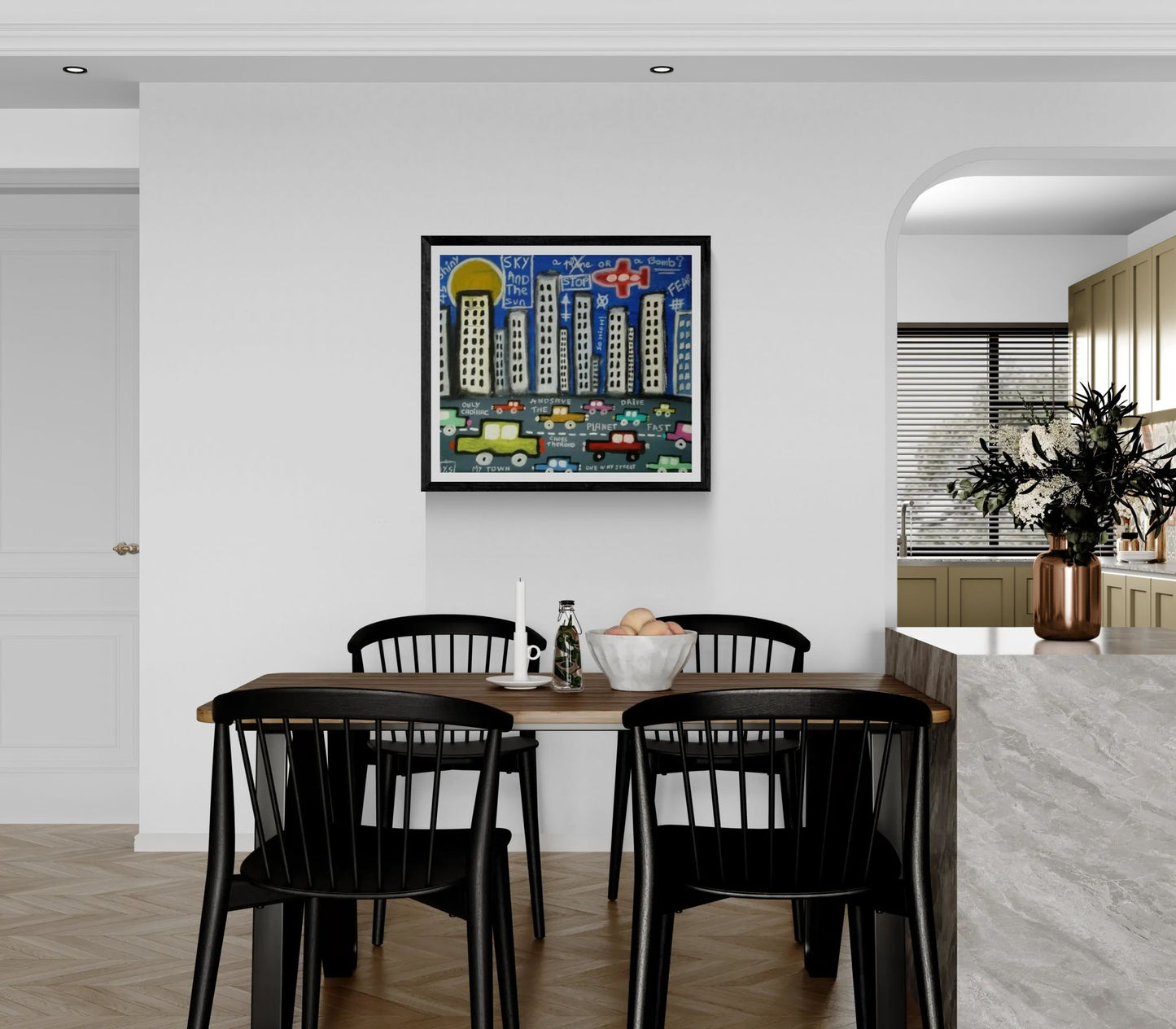 Only Cadillac 2 by Yann Sciberras Wall Art Print