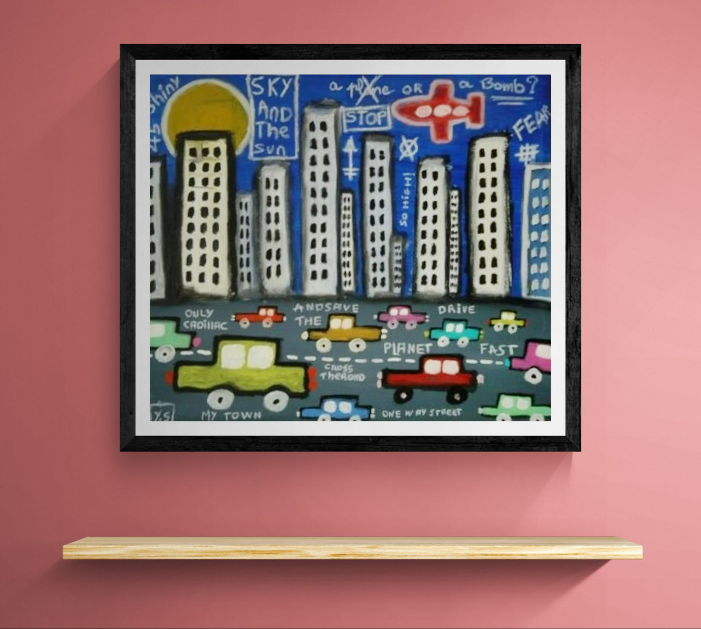 Only Cadillac 2 by Yann Sciberras Wall Art Print