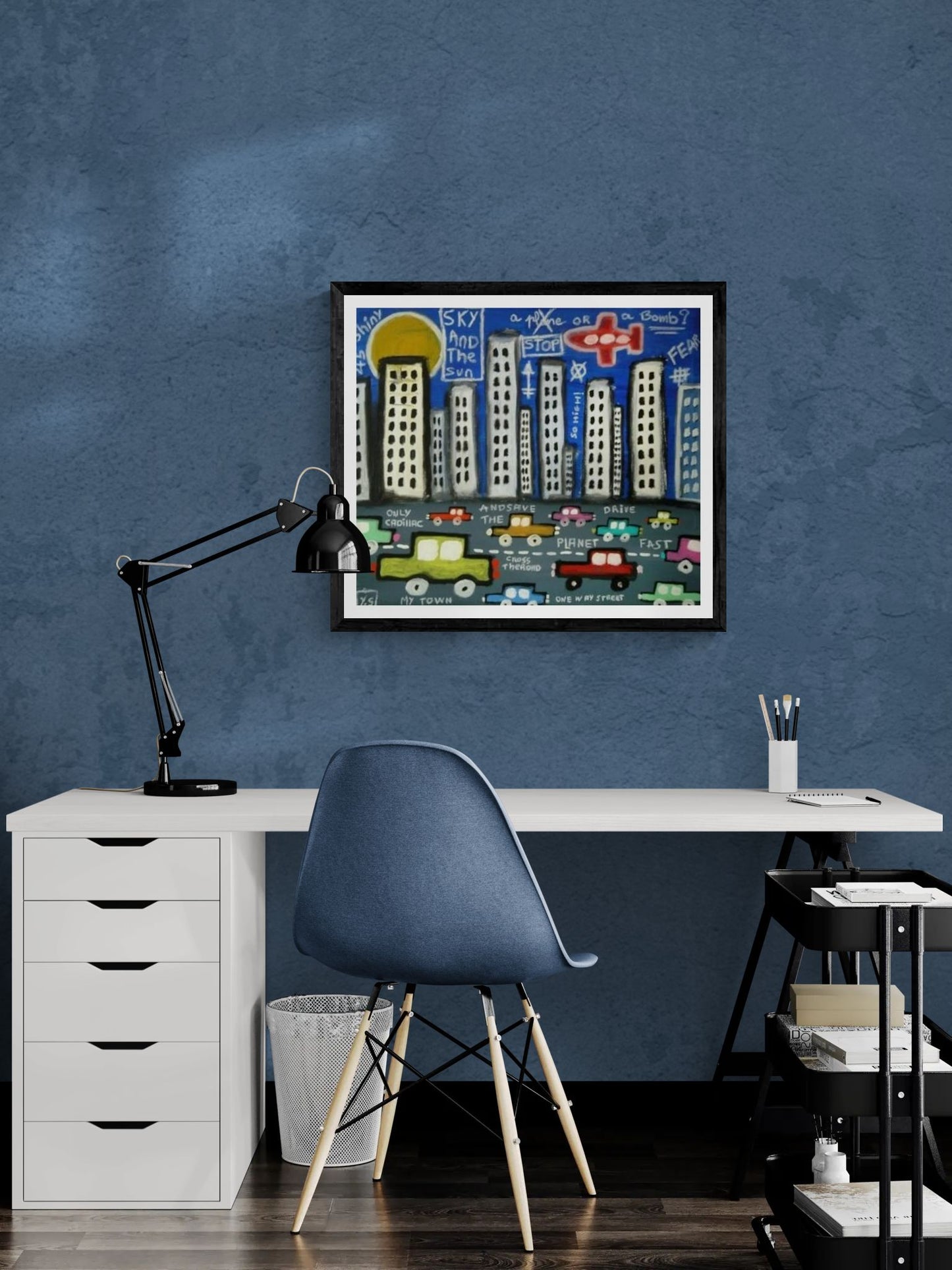 Only Cadillac 2 by Yann Sciberras Wall Art Print