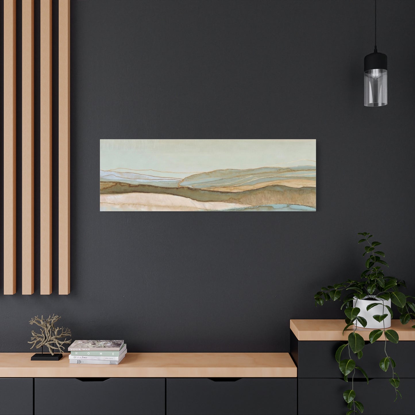 Coastal Abstract Canvas