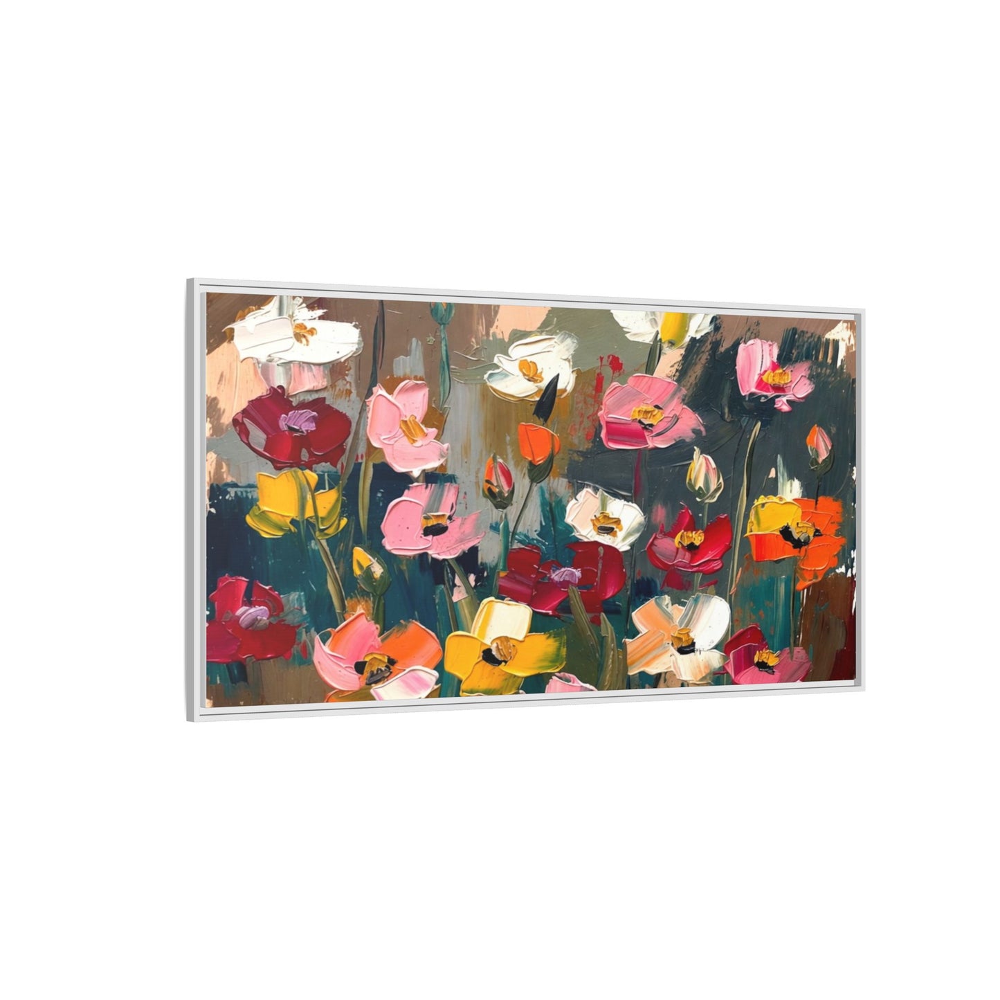 Matte Canvas, Framed (Multi-color)