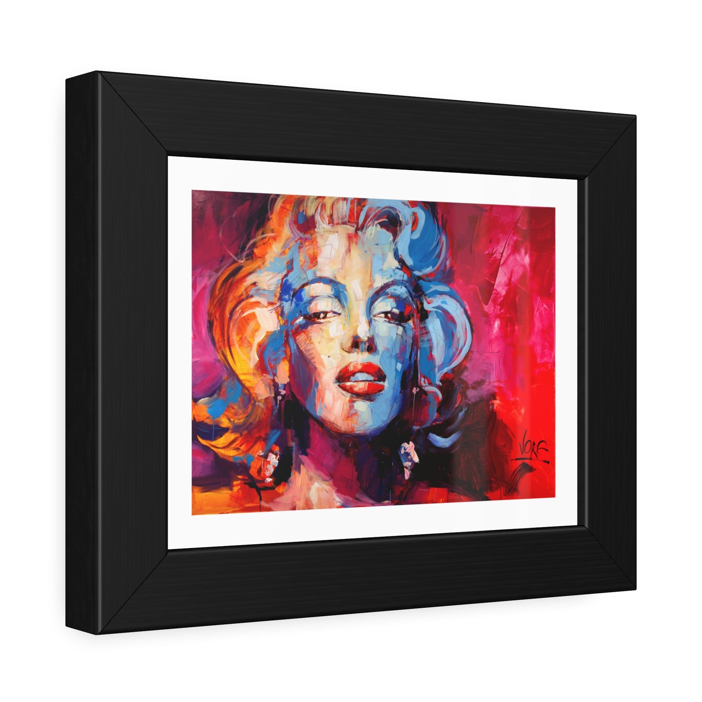 Marilyn Monroe attributed to Voke Framed Wall Art Print