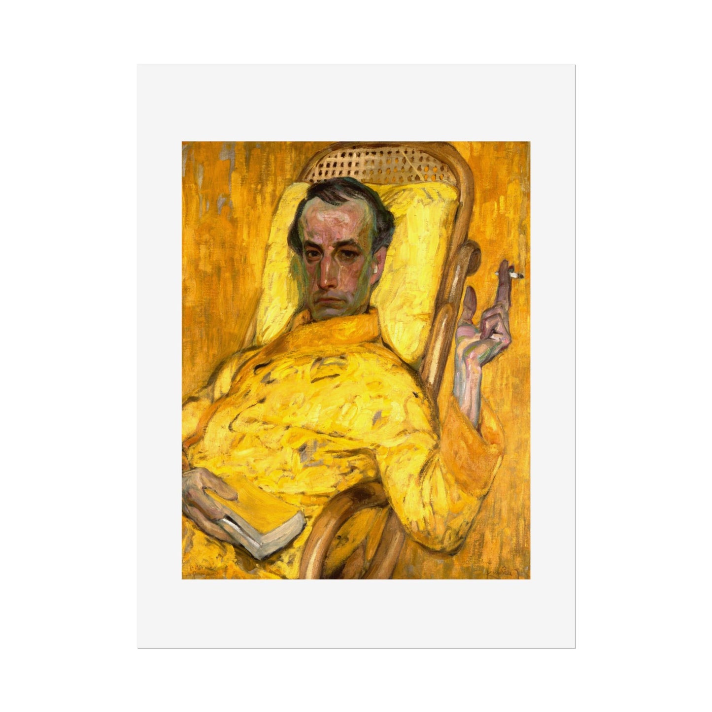 The Yellow Scale by František Kupka Wall Art Print