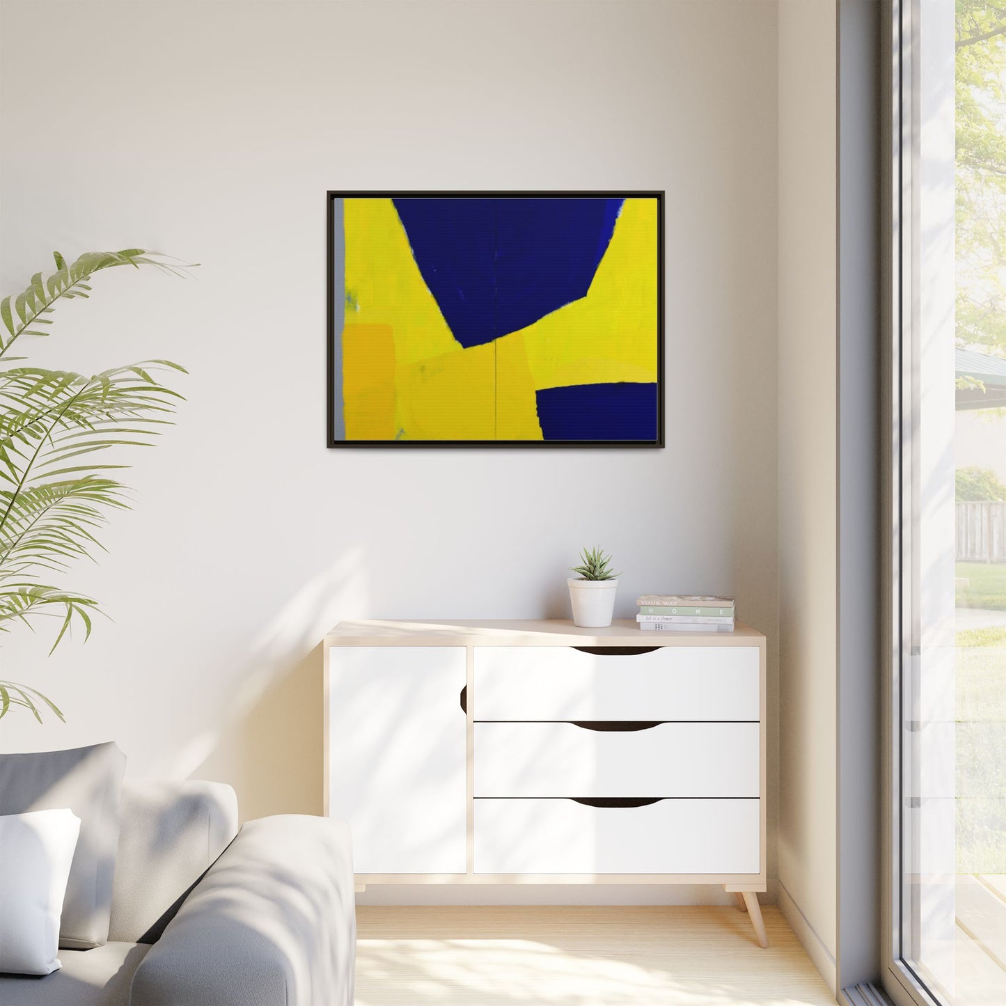 Lantenhammer by Lageplan Atelier Framed Modern Wall Art