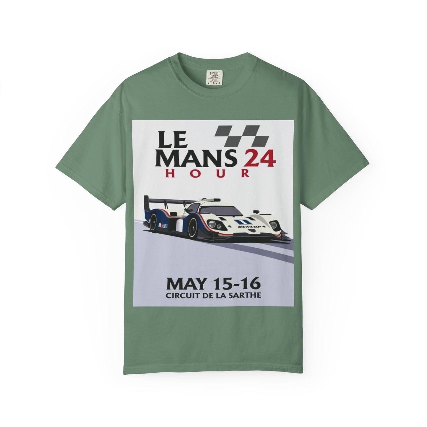 Le Mans 24 Hour Racing Poster T-Shirt — May 15-16 Circuit de la Sarthe