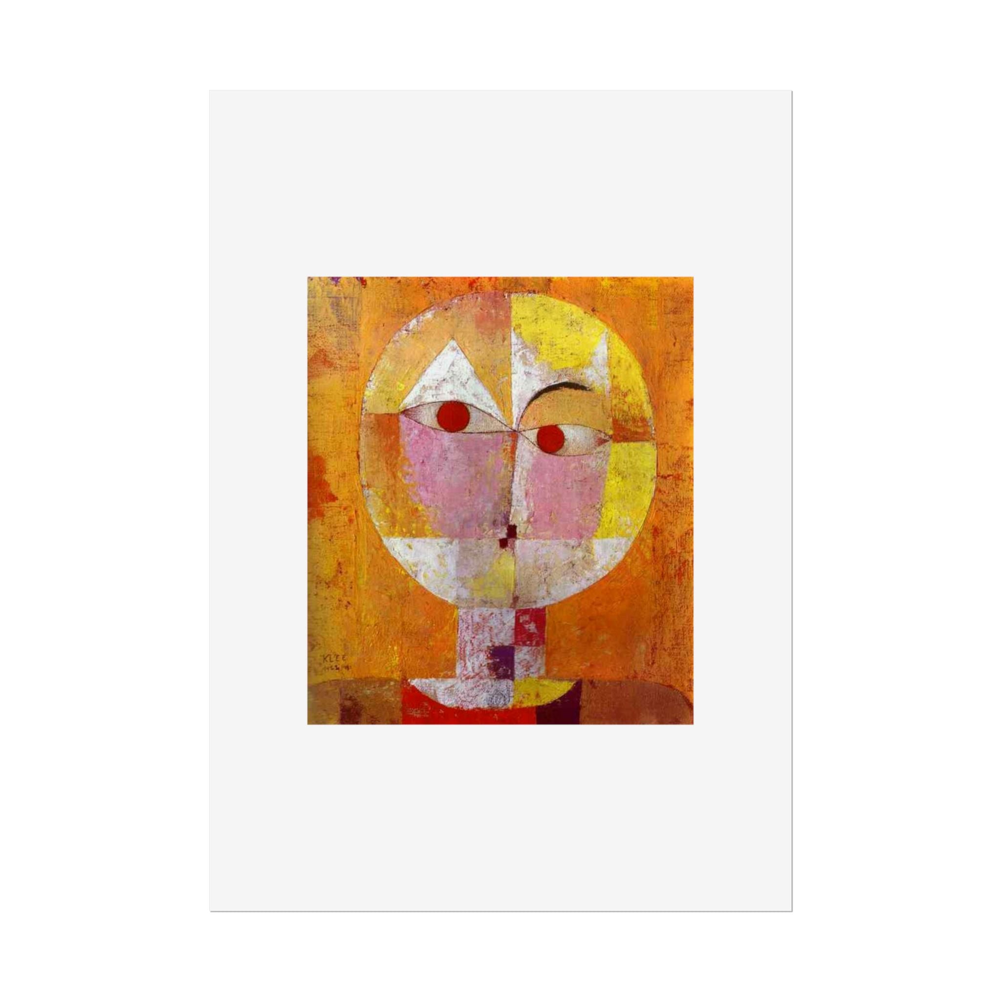 Senecio II by Paul Klee Wall Art Print