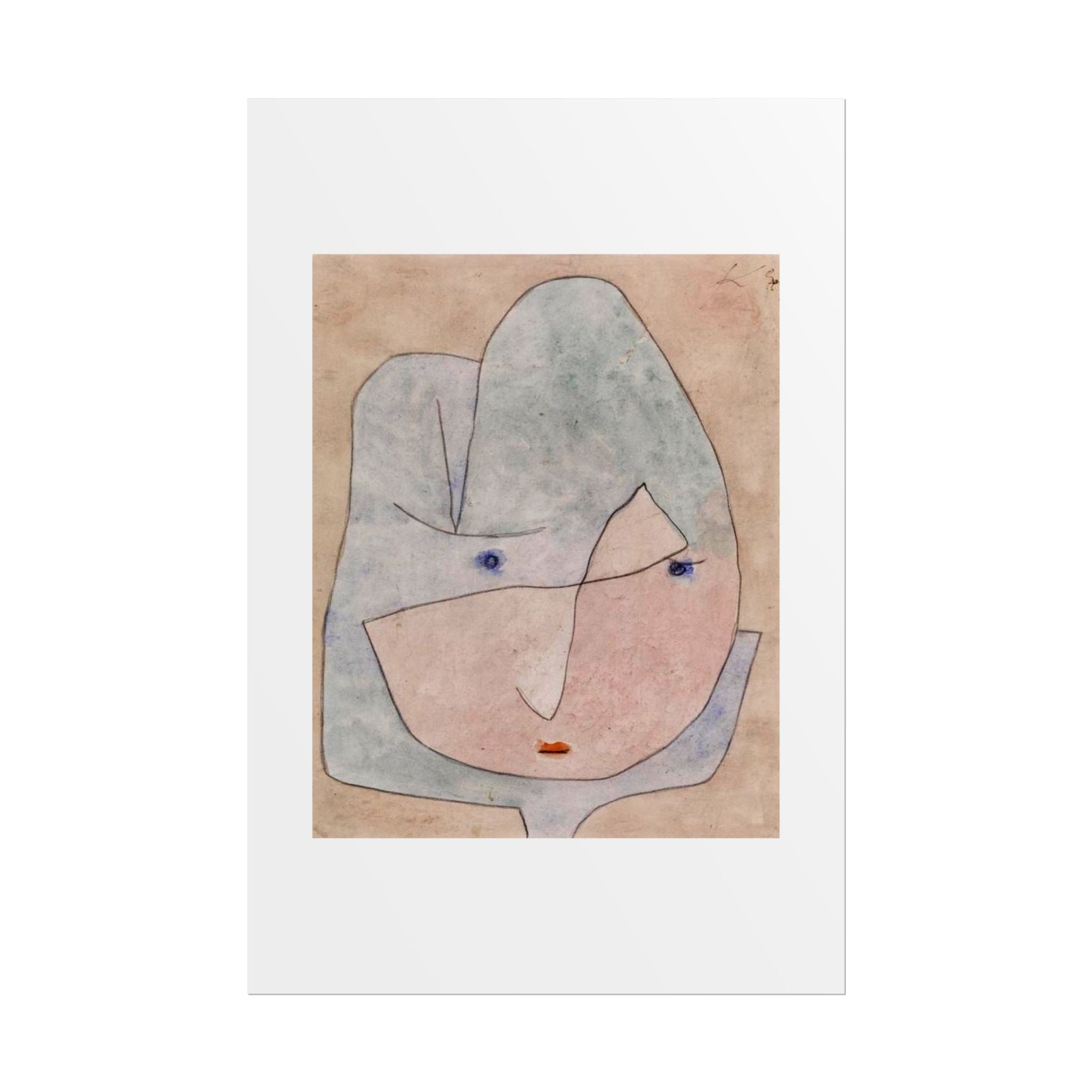 This Bloom is About to Wither by Paul Klee Wall Art Print