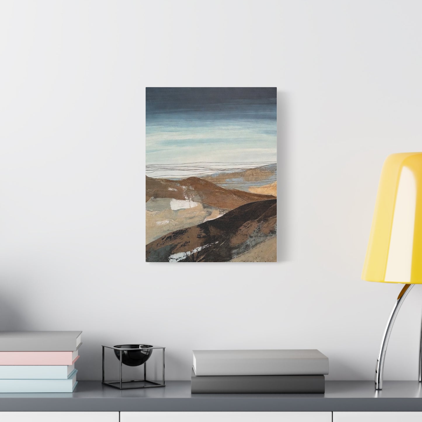 Abstract Landscape Matte Canvas Wall Art — Stretched 1.25"