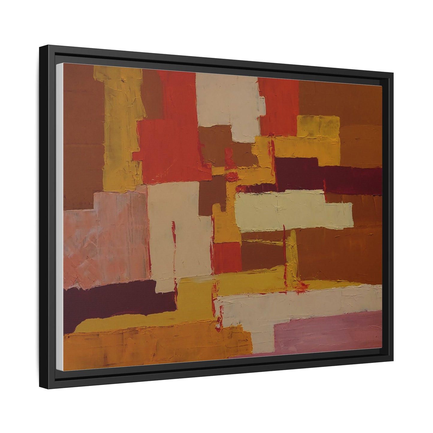 Tableau Confusion by Nicolae Calancea Framed Canvas Wall Art Print