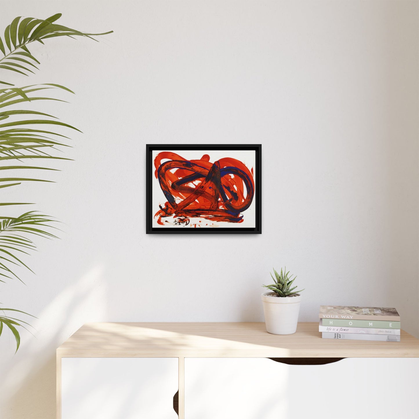 Barito 0138 by Heinz Hachel Matte Canvas Framed Wall Art