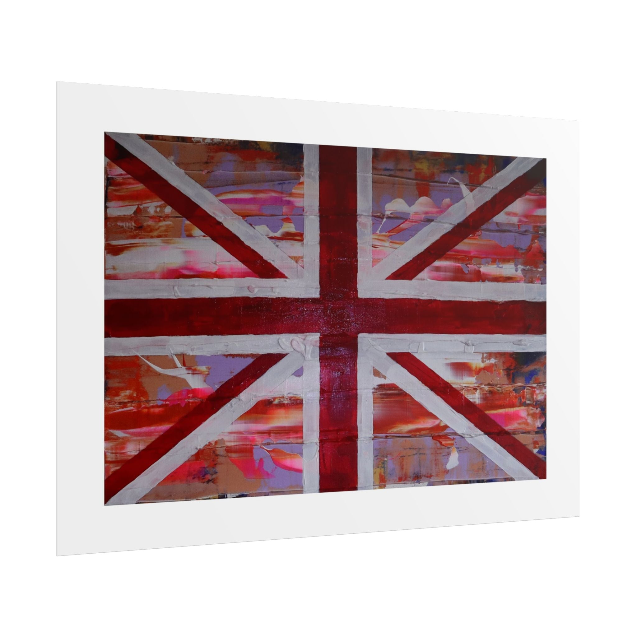 Union Jack is back! by Norman Barrett Wall Art Print