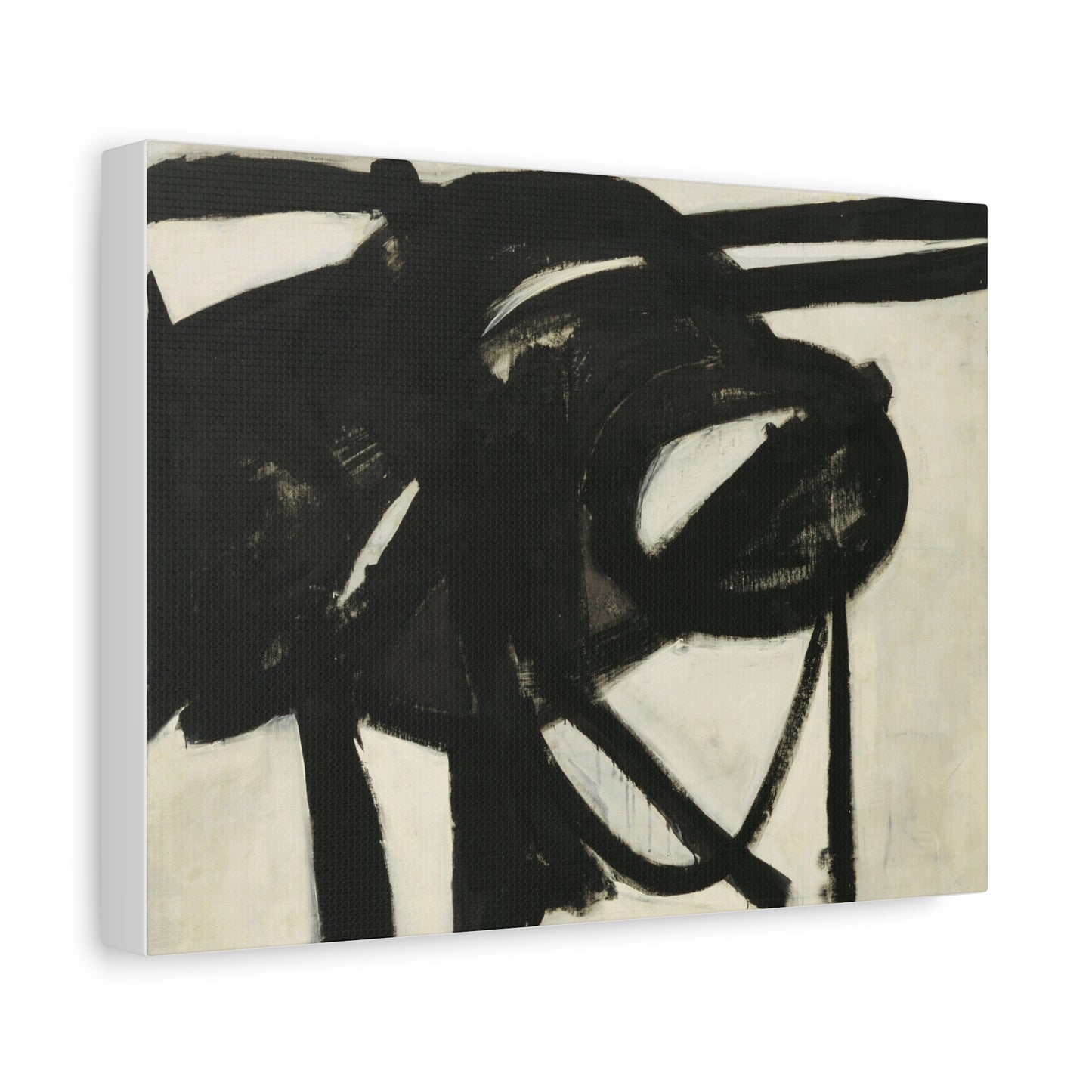 Chief by Franz Kline Abstract Matte Canvas Wall Art