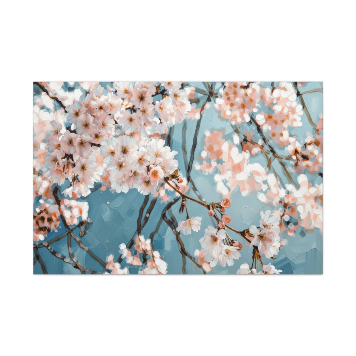 Cherry Blossom Matte Canvas Wall Art – Stretched 1.25"