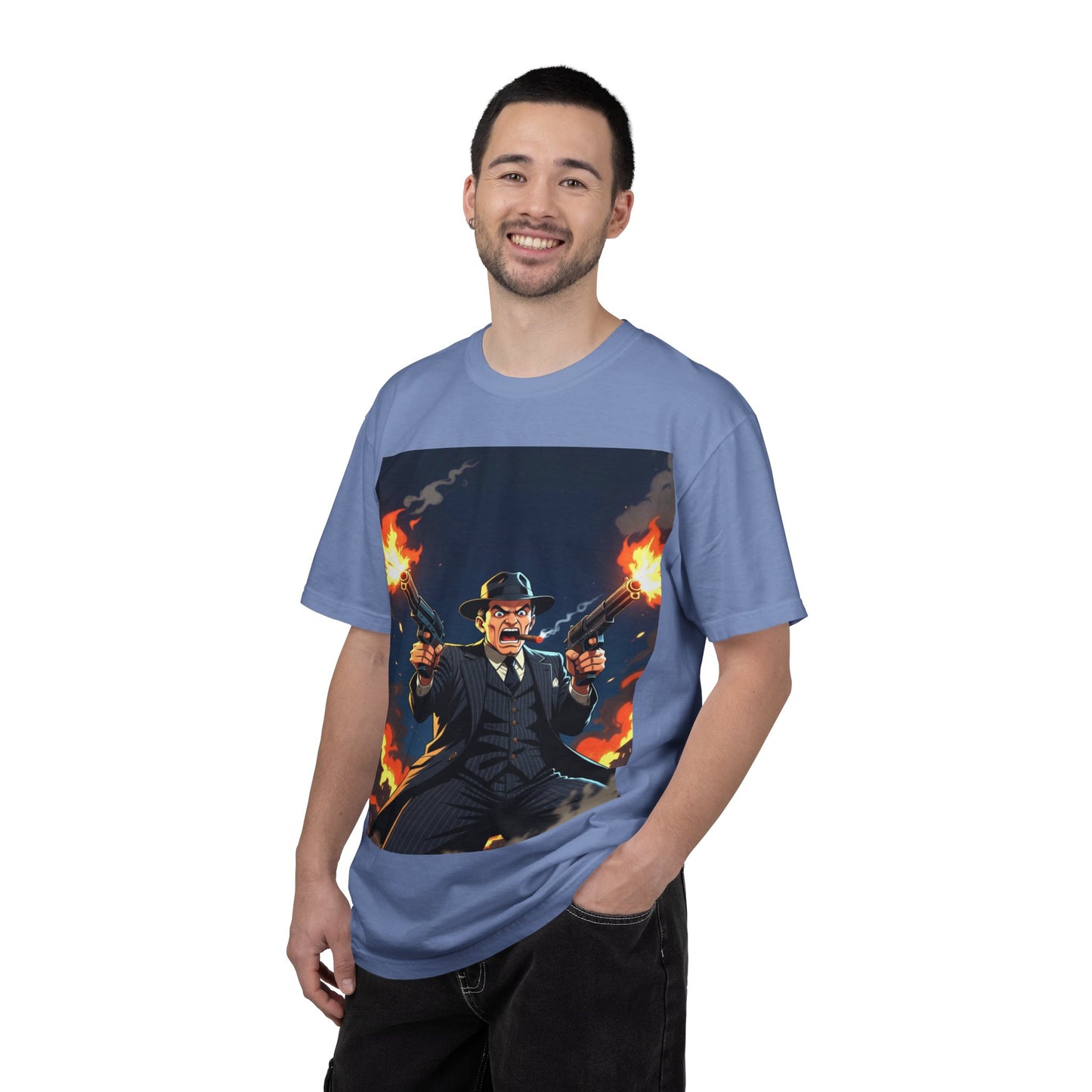 Gangster T‑Shirt — Vintage Outlaw Graphic Tee