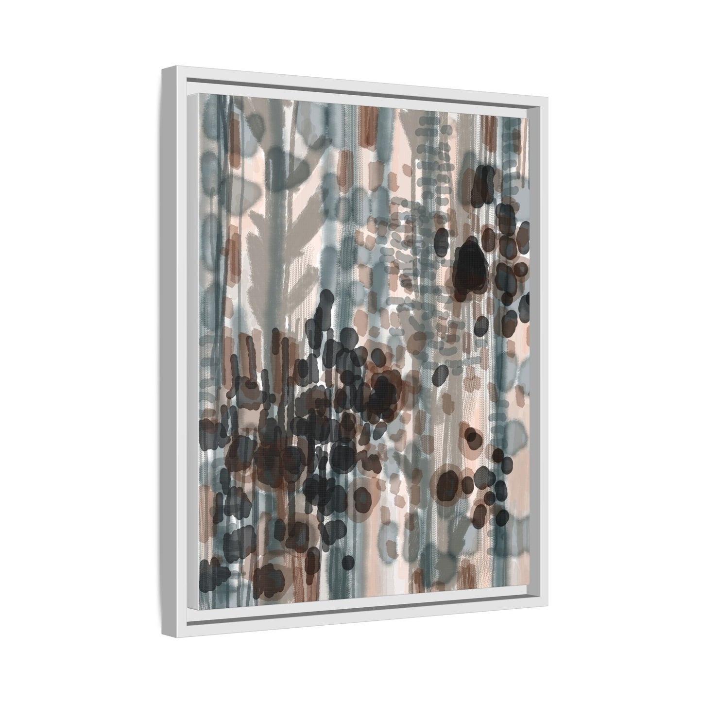 Vleken by an unknown artist Framed Canvas Art