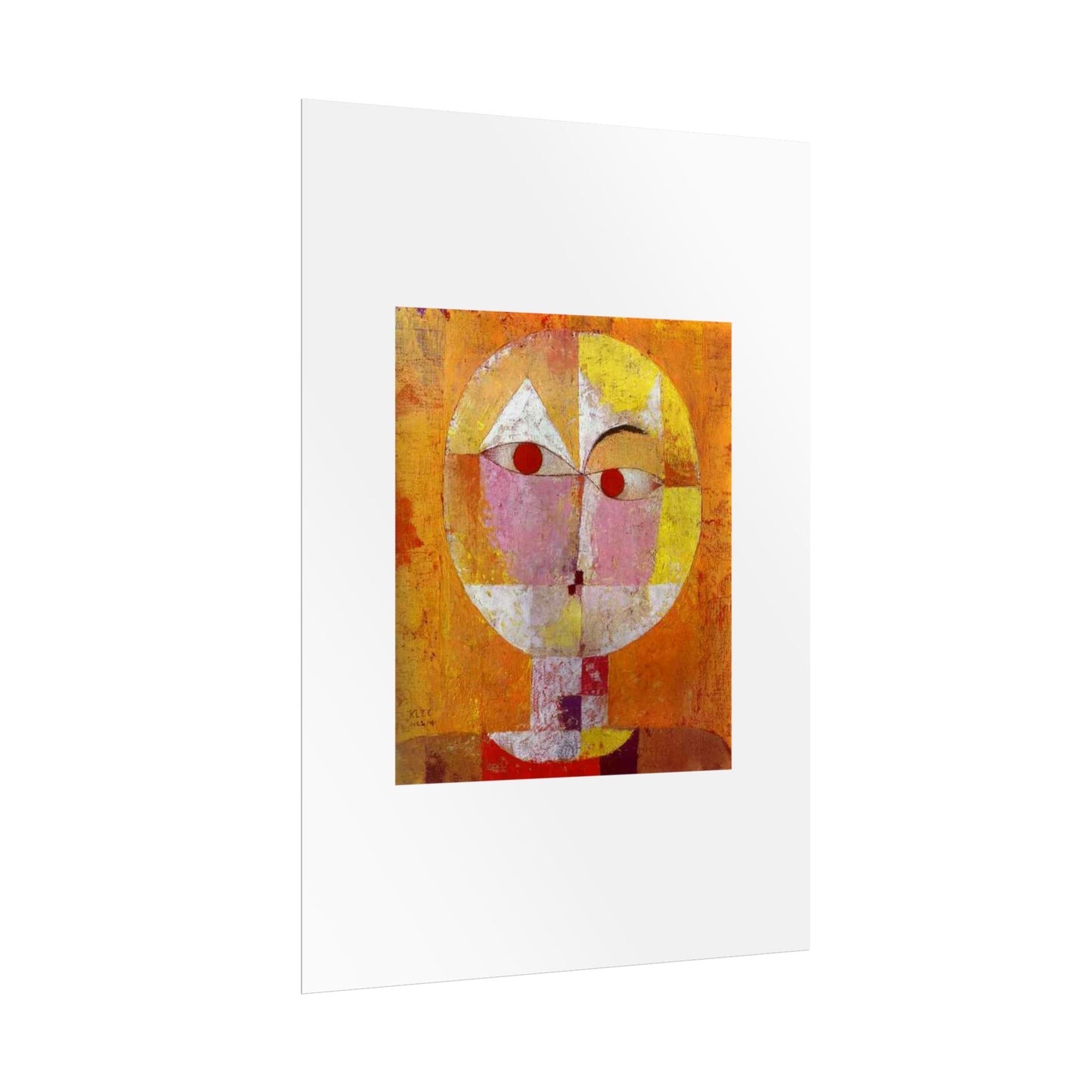 Senecio II by Paul Klee Wall Art Print