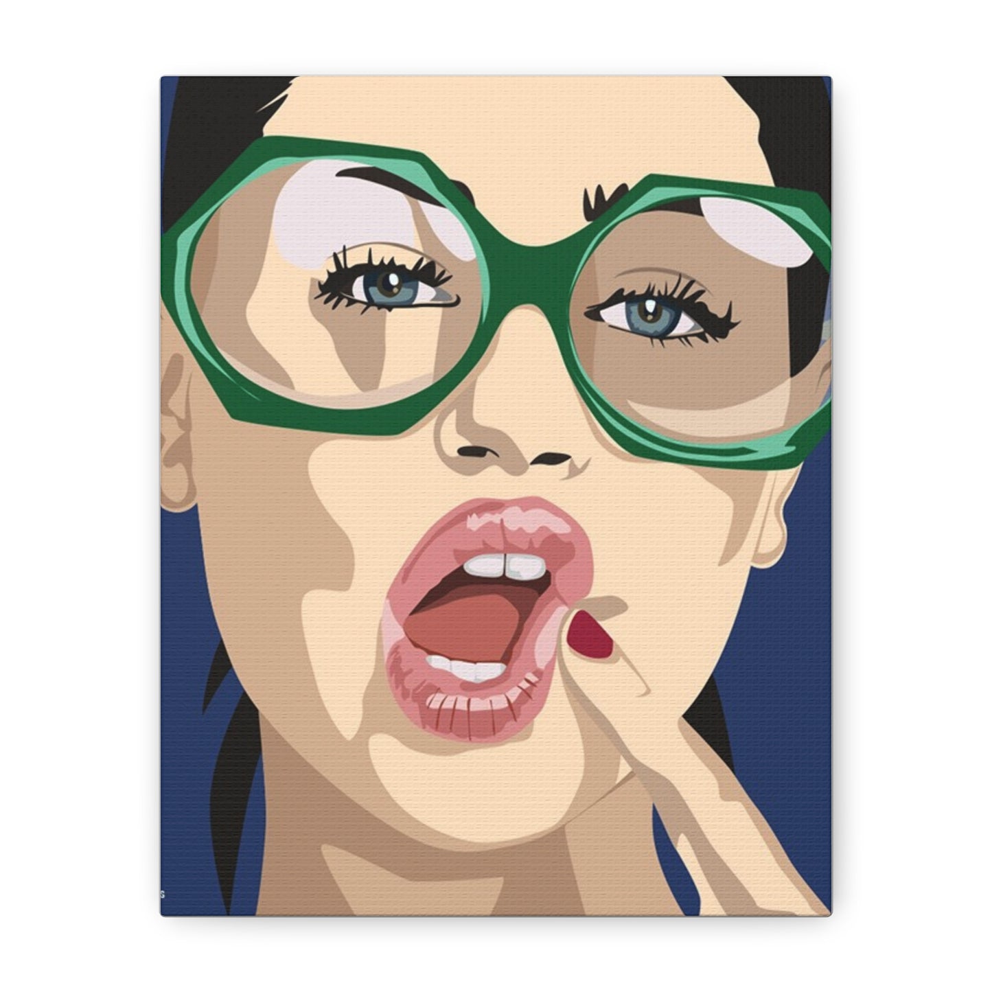 Vivid 2 by Orit Fuchs Matte Stretched Canvas Wall Art