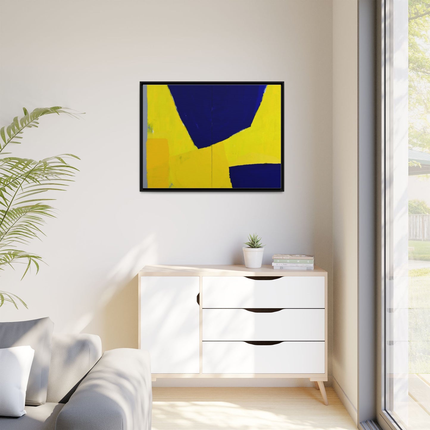 Lantenhammer by Lageplan Atelier Framed Modern Wall Art
